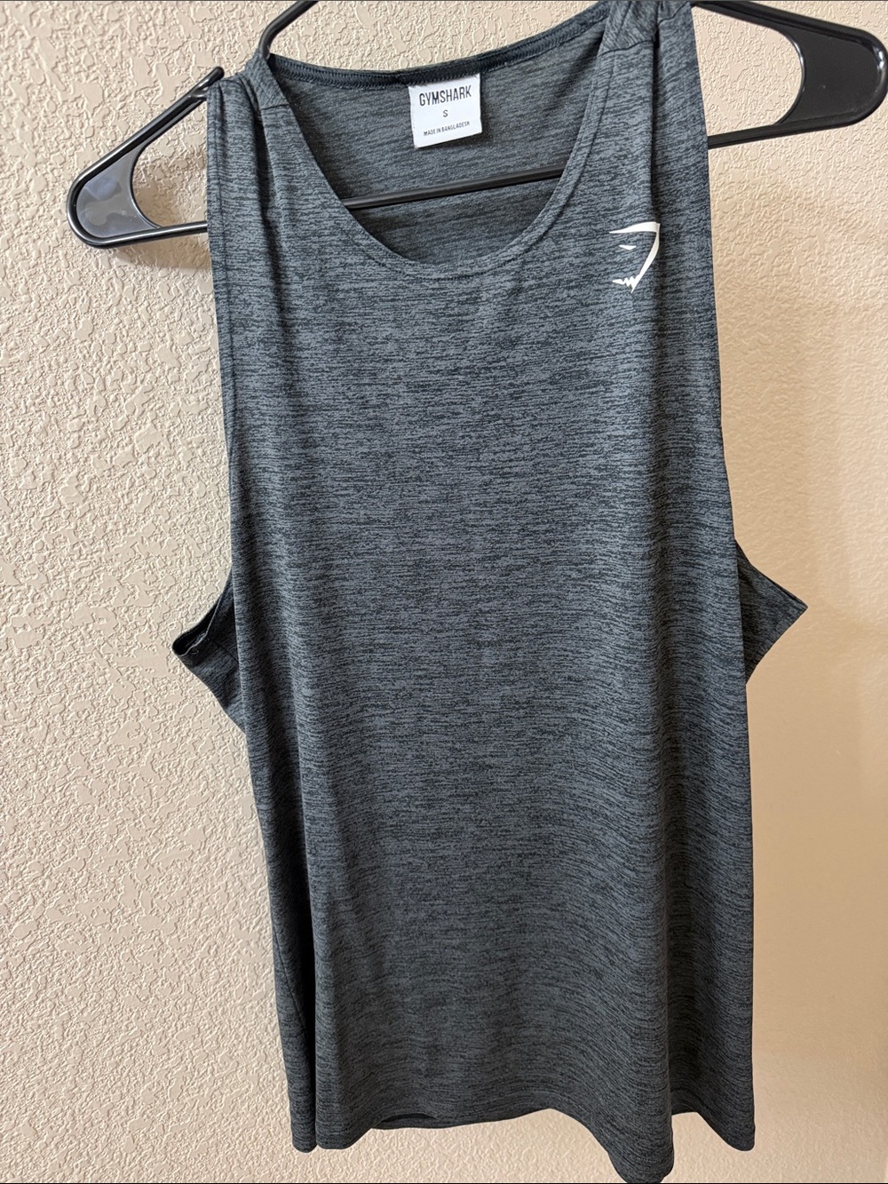 Gymshark Gray Heather Men's Sleeveless Workout Tank